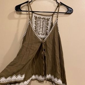 Urban outfitters open back shirt